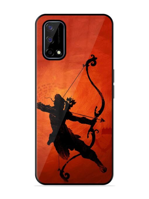 Illustration Lord Rama Glossy Metal Phone Cover for Realme Narzo 30 Pro (5G) Zapvi