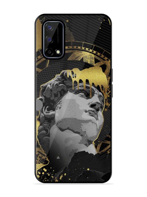 Roman Face Glossy Metal Phone Cover for Realme Narzo 30 Pro (5G) Zapvi