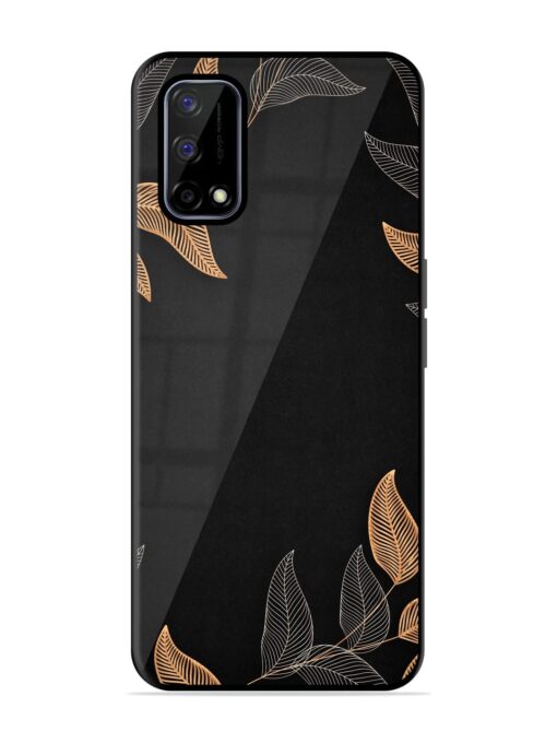 Foliage Art Glossy Metal Phone Cover for Realme Narzo 30 Pro (5G) Zapvi