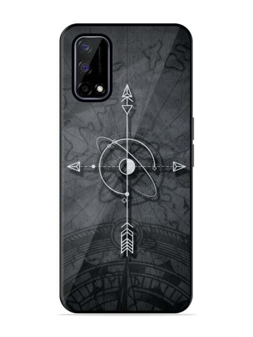 Lighting Cross Glossy Metal Phone Cover for Realme Narzo 30 Pro (5G) Zapvi