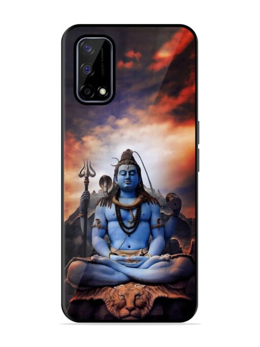 Jai Jai Shiv Glossy Metal Phone Cover for Realme Narzo 30 Pro (5G) Zapvi