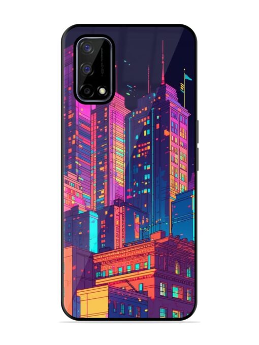 City View Glossy Metal Phone Cover for Realme Narzo 30 Pro (5G) Zapvi