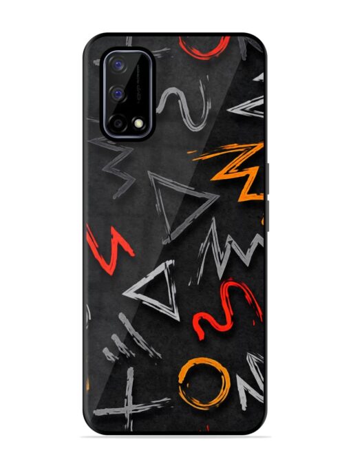 Grungy Graffiti Glossy Metal Phone Cover for Realme Narzo 30 Pro (5G) Zapvi