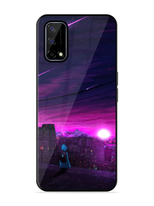 Empty Attempt Glossy Metal Phone Cover for Realme Narzo 30 Pro (5G) Zapvi