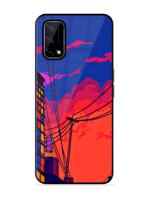 Sky At Morning Glossy Metal Phone Cover for Realme Narzo 30 Pro (5G) Zapvi