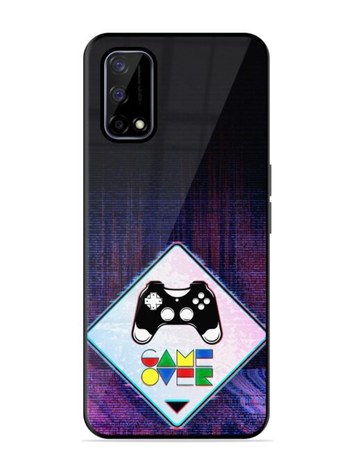 Game Over Glossy Metal Phone Cover for Realme Narzo 30 Pro (5G) Zapvi