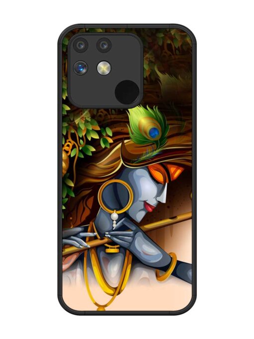 Krishna Glossy Metal Phone Cover for Realme Narzo 50 (5G) Zapvi