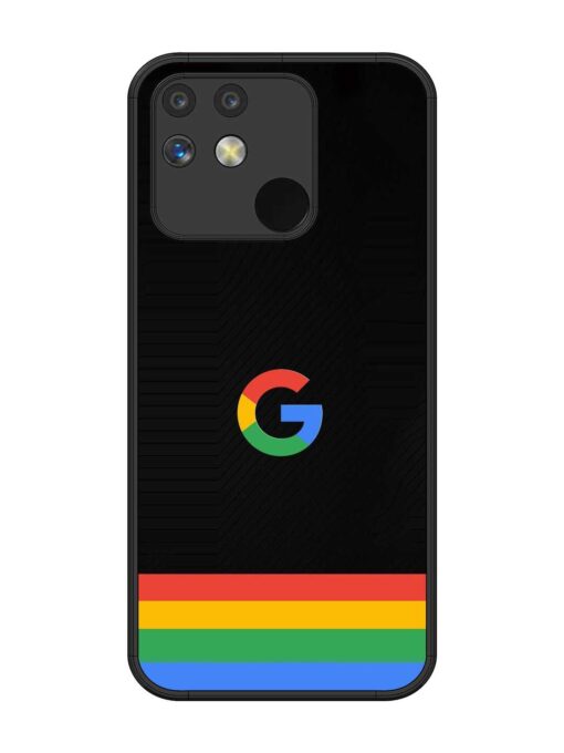 Google Logo Art Glossy Metal Phone Cover for Realme Narzo 50 (5G) Zapvi