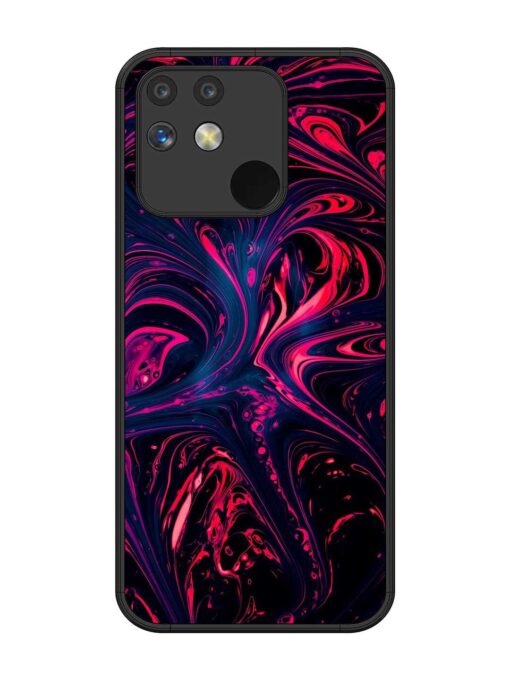 Abstract Background Glossy Metal Phone Cover for Realme Narzo 50 (5G) Zapvi