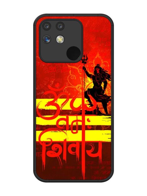 Illustration Lord Shiva Glossy Metal TPU Phone Cover for Realme Narzo 50 (5G) Zapvi