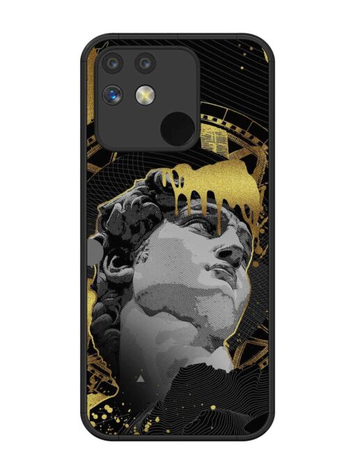 Roman Face Glossy Metal Phone Cover for Realme Narzo 50 (5G) Zapvi