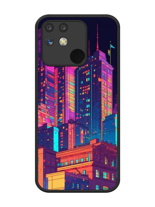 City View Glossy Metal Phone Cover for Realme Narzo 50 (5G) Zapvi