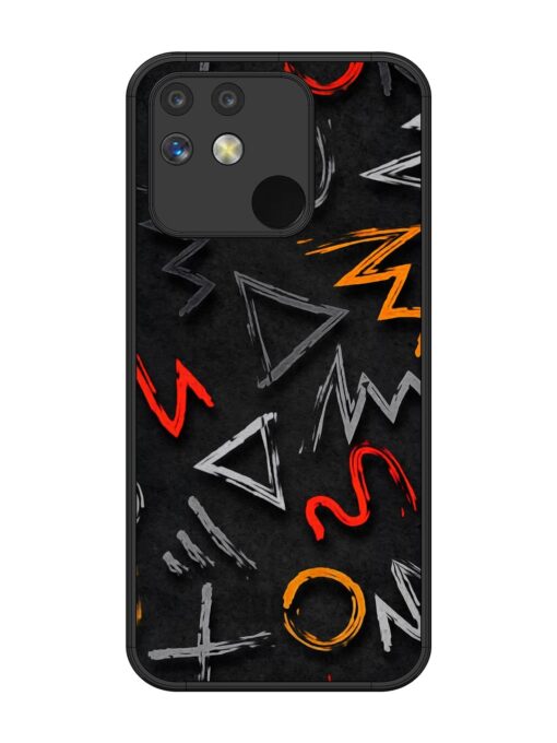 Grungy Graffiti Glossy Metal Phone Cover for Realme Narzo 50 (5G) Zapvi