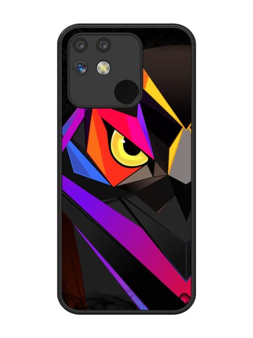 Wpap Owl Glossy Metal Phone Cover for Realme Narzo 50 (5G) Zapvi