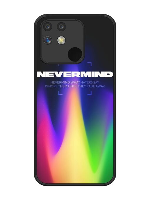 Nevermind Glossy Metal Phone Cover for Realme Narzo 50 (5G) Zapvi