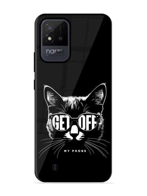 Get Off Glossy Metal TPU Phone Cover for Realme Narzo 50I Zapvi