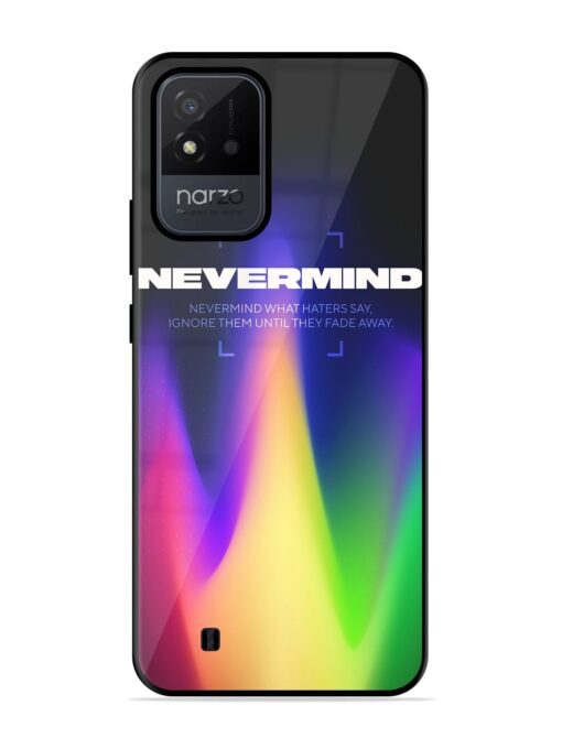 Nevermind Glossy Metal Phone Cover for Realme Narzo 50I Zapvi