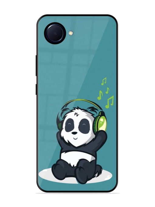 Music Panda Glossy Metal Phone Cover for Realme Narzo 50I Prime Zapvi