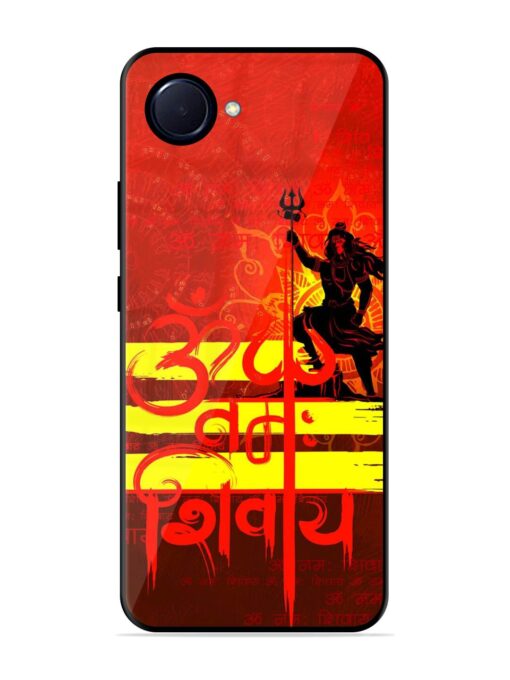 Illustration Lord Shiva Glossy Metal TPU Phone Cover for Realme Narzo 50I Prime Zapvi