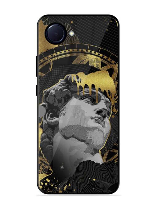 Roman Face Glossy Metal Phone Cover for Realme Narzo 50I Prime Zapvi