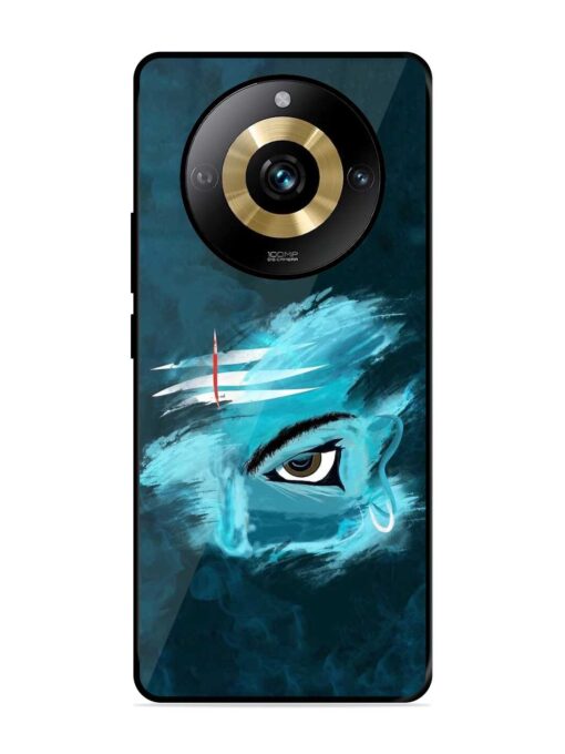 Lord Shiva Glossy Metal Phone Cover for Realme Narzo 60 Pro (5G) Zapvi