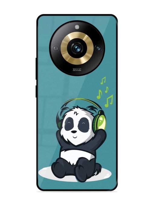 Music Panda Glossy Metal Phone Cover for Realme Narzo 60 Pro (5G) Zapvi