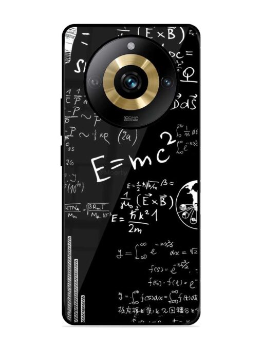 E=Mc2 Mass?Energy Equivalence Glossy Metal Phone Cover for Realme Narzo 60 Pro (5G) Zapvi