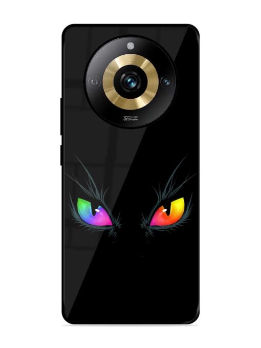 Cat Eyes Glossy Metal Phone Cover for Realme Narzo 60 Pro (5G) Zapvi