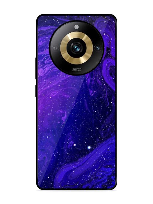 Galaxy Acrylic Abstract Art Glossy Metal Phone Cover for Realme Narzo 60 Pro (5G) Zapvi