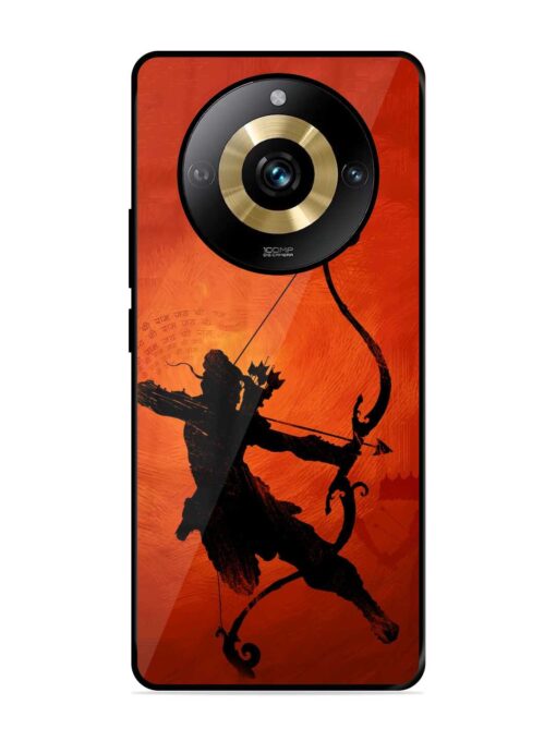 Illustration Lord Rama Glossy Metal Phone Cover for Realme Narzo 60 Pro (5G) Zapvi