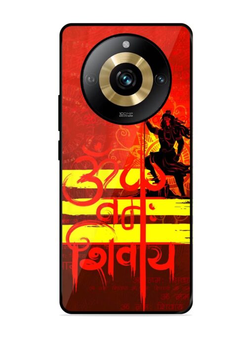 Illustration Lord Shiva Glossy Metal TPU Phone Cover for Realme Narzo 60 Pro (5G) Zapvi