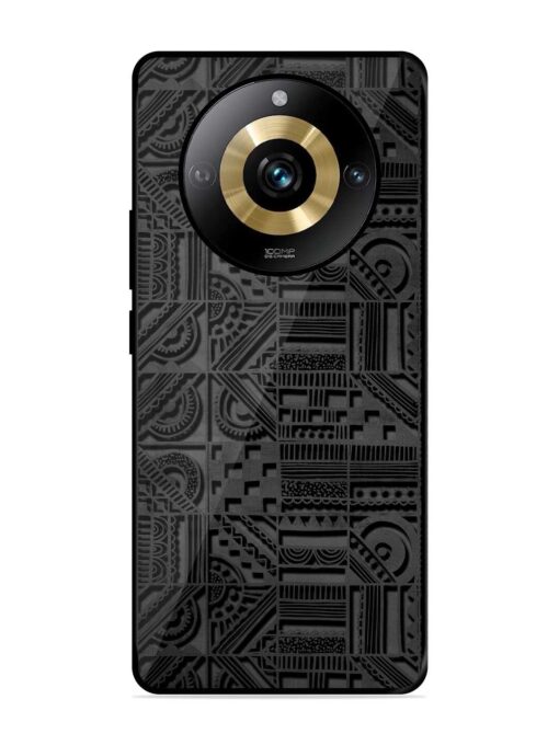 Seamless Pattern Glossy Metal Phone Cover for Realme Narzo 60 Pro (5G) Zapvi