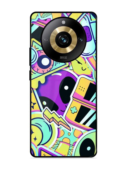 Scratch Art Glossy Metal Phone Cover for Realme Narzo 60 Pro (5G) Zapvi