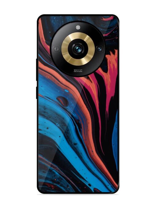 Liquefied Art Glossy Metal TPU Phone Cover for Realme Narzo 60 Pro (5G) Zapvi