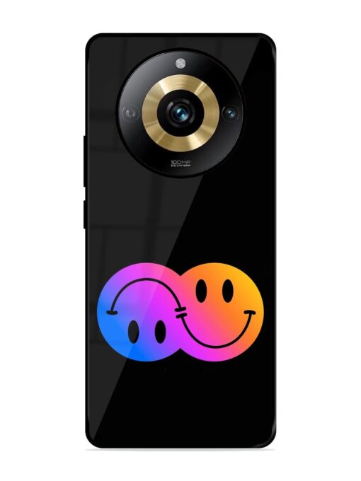 Gradient Smile Art Glossy Metal TPU Phone Cover for Realme Narzo 60 Pro (5G) Zapvi