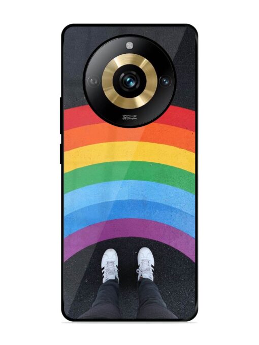 Legs Rainbow Glossy Metal TPU Phone Cover for Realme Narzo 60 Pro (5G) Zapvi