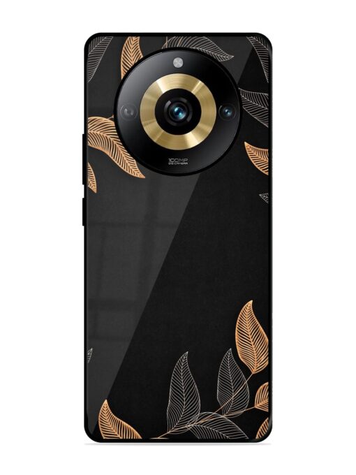 Foliage Art Glossy Metal Phone Cover for Realme Narzo 60 Pro (5G) Zapvi