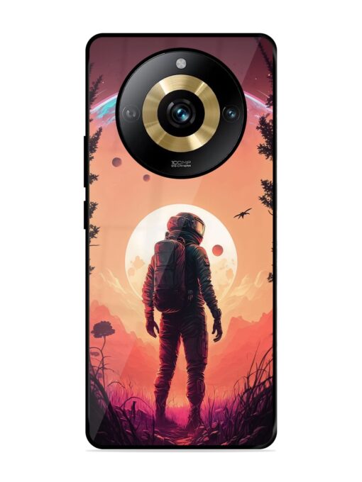 Red Sky At Morning Glossy Metal Phone Cover for Realme Narzo 60 Pro (5G) Zapvi