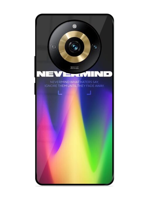 Nevermind Glossy Metal Phone Cover for Realme Narzo 60 Pro (5G) Zapvi