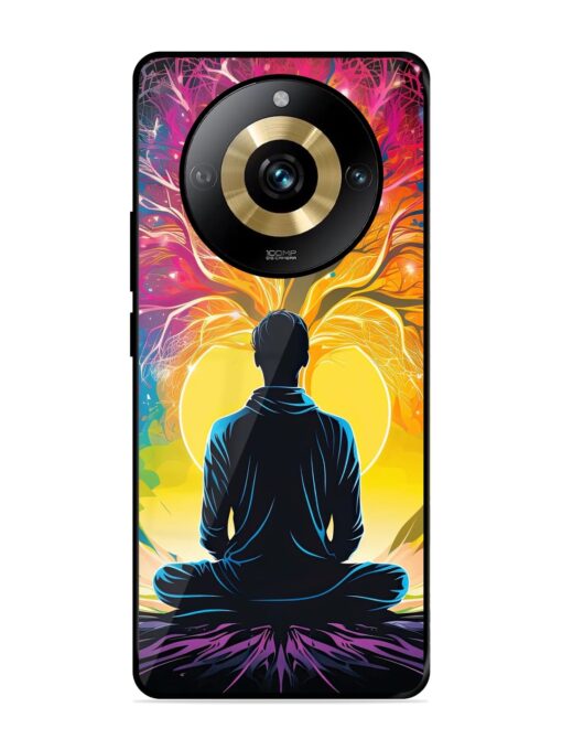 Mind Colourful Glossy Metal Phone Cover for Realme Narzo 60 Pro (5G) Zapvi