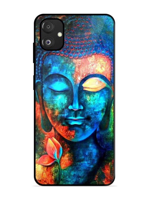 Buddha Painting Glossy Metal Phone Cover for Samsung Galaxy F14 (5G) Zapvi