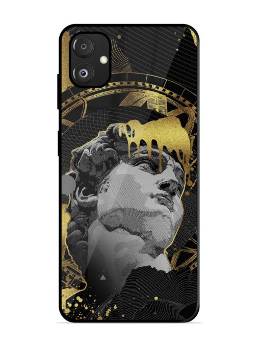 Roman Face Glossy Metal Phone Cover for Samsung Galaxy F14 (5G) Zapvi