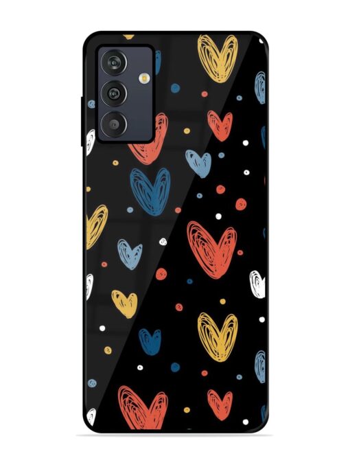 Happy Valentines Day Glossy Metal TPU Phone Cover for Samsung Galaxy M13 (4G) Zapvi