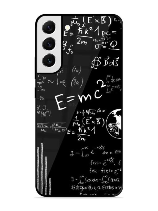 E=Mc2 Mass?Energy Equivalence Glossy Metal Phone Cover for Samsung Galaxy S21 Fe (5G) Zapvi