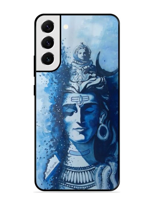 Shiv Art Glossy Metal Phone Cover for Samsung Galaxy S21 Fe (5G) Zapvi