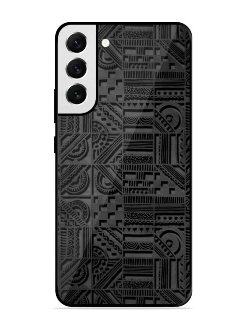 Seamless Pattern Glossy Metal Phone Cover for Samsung Galaxy S21 Fe (5G) Zapvi