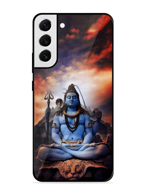 Jai Jai Shiv Glossy Metal Phone Cover for Samsung Galaxy S21 Fe (5G) Zapvi