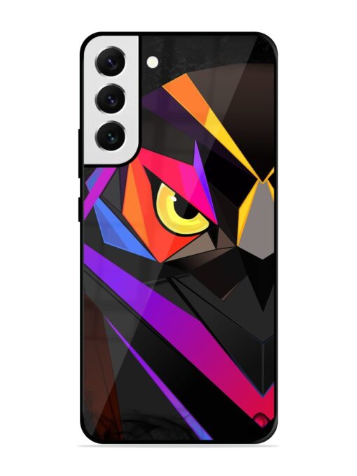 Wpap Owl Glossy Metal Phone Cover for Samsung Galaxy S21 Fe (5G) Zapvi