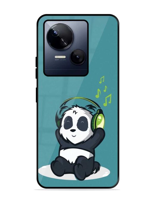 Music Panda Glossy Metal Phone Cover for Tecno Spark 10 (5G) Zapvi