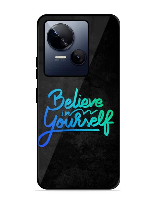 Believe In Yourself Glossy Metal Phone Cover for Tecno Spark 10 (5G) Zapvi